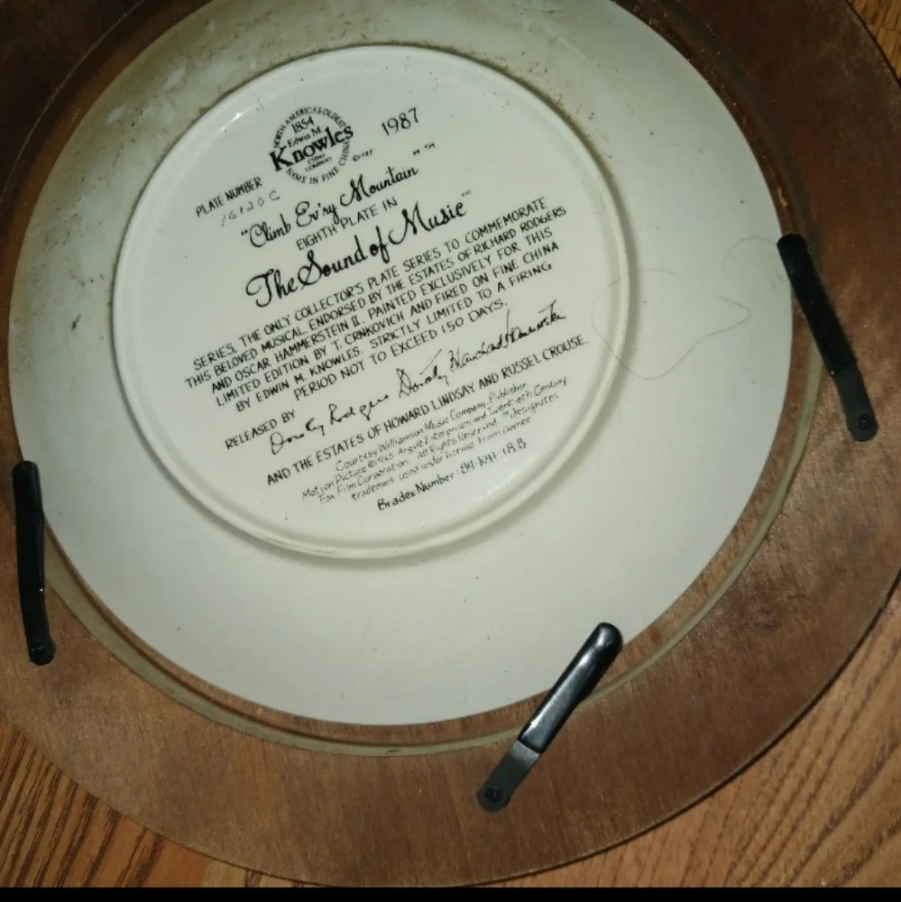 Knowles plate - Picture 2 of 2